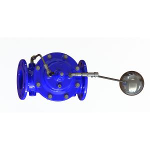 EPOXY Coated Blue Float Control Valve Replaceable Seat Ring Available