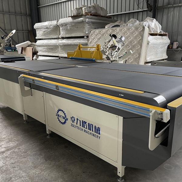 High Speed Computerized Automatic Flipping Mattress Tape Edge Machine 50-500mm