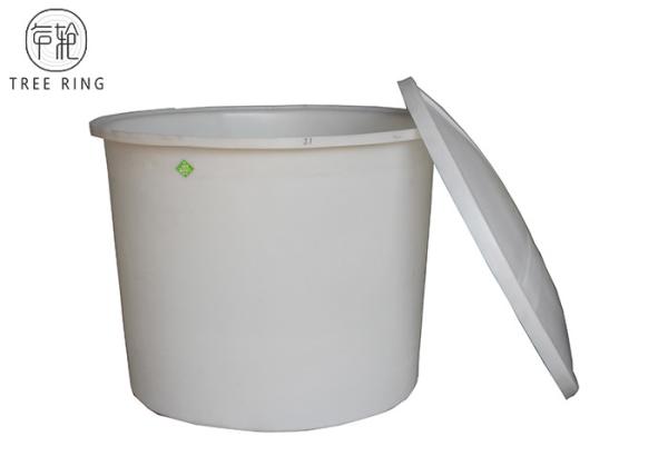 Buy 600L Plastic Cattle Drinking Troughs , Poly Open Top Aquaculture Tank With Lids at wholesale prices