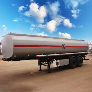Quality Clean SA-2.5 Grade Surface 30400L 23T Capacity Fuel and Refuel Tank Semi Trailer with 2 Axles for sale