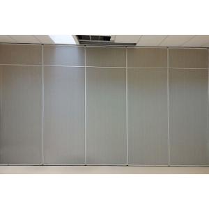 Banquet Hall Acoustic Movable Wooden Room Partition / Sliding Sound Proof