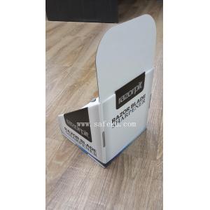 Razor display stand for counter table top