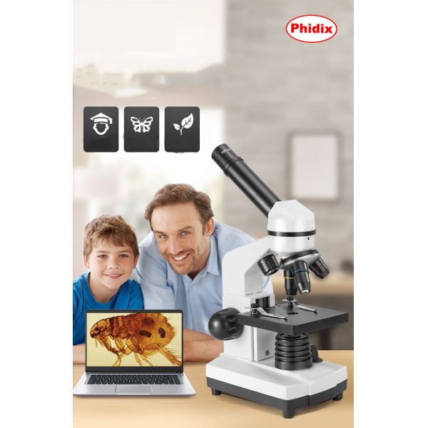 Monocular Drawtube Student Biological Microscope 640X ODM