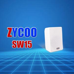 Indoor Cabinet Ip Paging Speaker White Black EN 55032:2015 Certificated