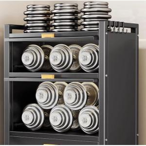 Thickened Large Capacity Kitchen Storage Rack With 19.5cm Layer Spacing For Tableware Storage