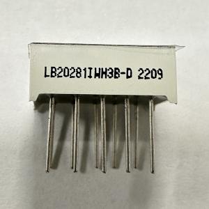 2 Digit 7mm 7 Segment LED Display Common Anode White for Home Appliances