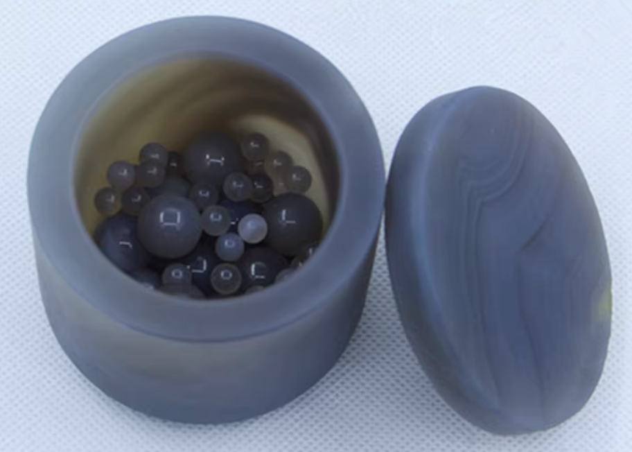 China Agate jars first-level grinding jars 50ml 250ml 100ml used in ball mills on sale