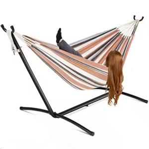Stable Hanging Chair With Stand High Capacity Environmental Friendly