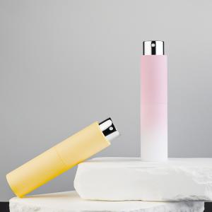 Custom Loge Luxury Refillable Perfume Atomizer Print Black Aluminum 10ml