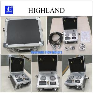 High Performance Hydraulic Flow Meter For Precise Pressure Control Data Display