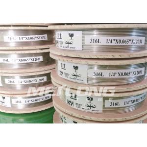 Stainless Steel 316L Capillary Line Control Line Coiled Tubing