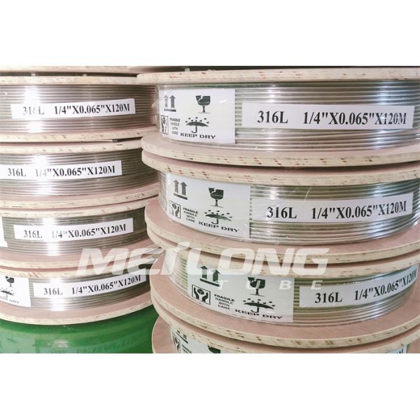 Buy Stainless Steel 316L Capillary Line Control Line Coiled Tubing at wholesale prices