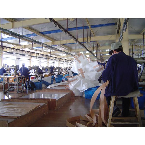 Buy Large PP polypropylene 3000lbs white Food Grade FIBC / 1 ton bag at wholesale prices