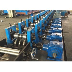 Steel Rolling Shutter Door Guide rail Roll Forming Machine 3 Phase With 3kw