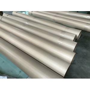 China Insulating Plain Woven PTFE Coated Fiberglass Fabric 1200mm Max Width on sale