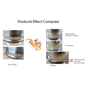 Cookware production line Edge Cutting Trimming and Beading Crimping Machine