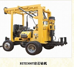 ZSYX-300T Full Hydraulic Small Water Well Drilling Rig (mud pump draining,
