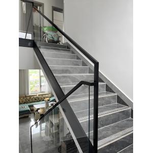 Modern Design Rustproof Aluminum Glass Fence With Tempered Panels