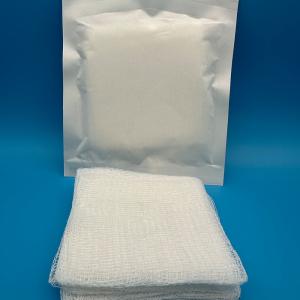 High Quality 100% Cotton Surgical Gauze Medical Sterile Absorbent Swab for Wound