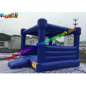 Customized Inflatable Bouncer House , Air Bouncy Castles With Removable Cover