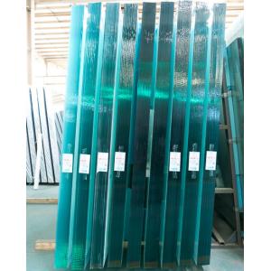 6mm Clear Toughened Glass , PVB SGP Laminated Glass Panels