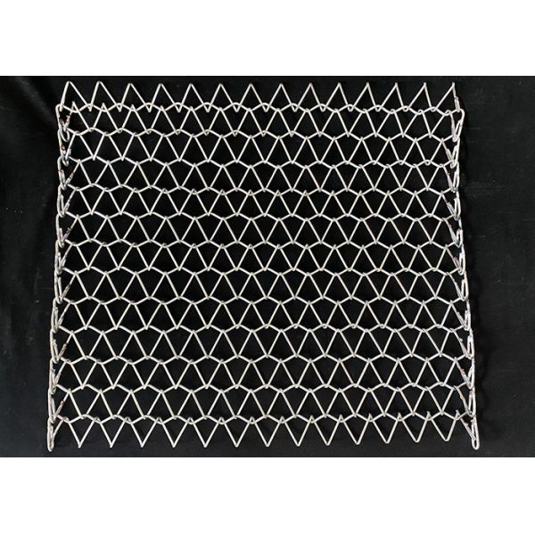 Buy Veneer Dryer Spiral 316l Stainless Steel Wire Mesh Conveyor Belt at wholesale prices