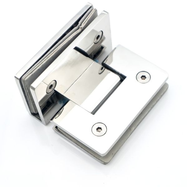 90*55mm Stainless Steel/Zinc Alloy Wall to Glass Hinge Sliding Sauna Glass Door Shower Hinge