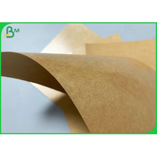 Food Grade Brown Kraft Paper 270gsm With 15gsm PE Coated For Dry Food Box Food Grade Brown Kraft Paper 270gsm With 15gsm PE Coated For Dry Food Box