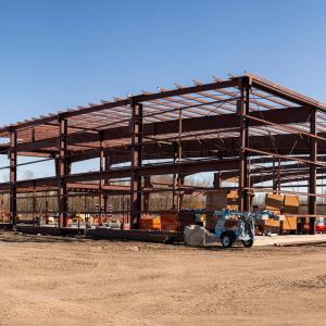 Automobile Shop Exhibition Hall Steel Structure Car Showroom Prefabricated