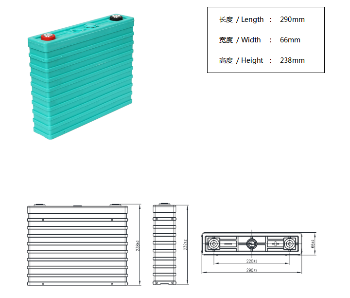 200Ah Lifepo4 Battery Solar Energy Storage For Home ESS High Efficiency