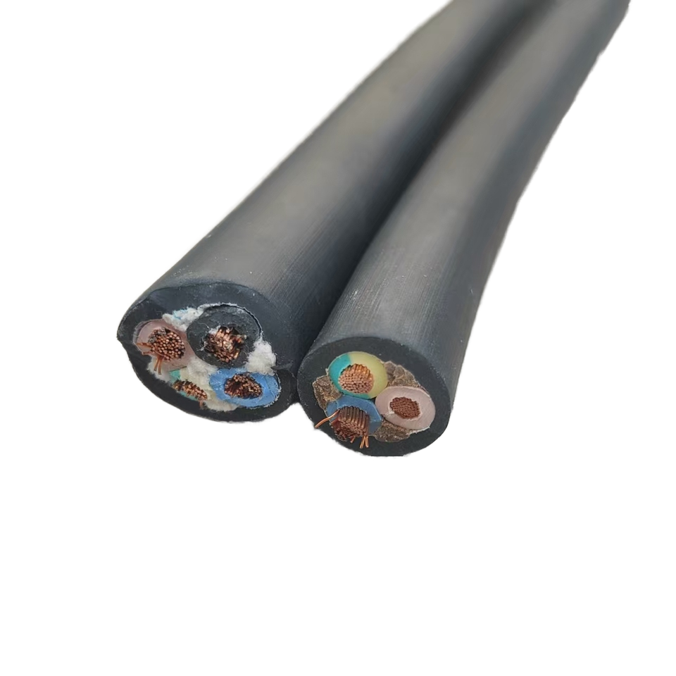450V/750V Flexible Rubber Cable Oil Resistance Good Flexibility