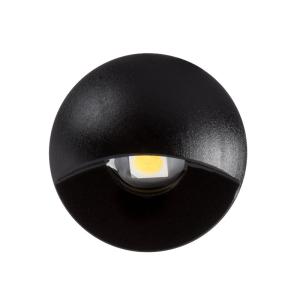 Black Casing IP67 Half Moon Recessed Step Lights
