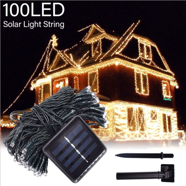 app2.jpg Solar LED String Light 100LED 10m white warm white red green blue RGB
