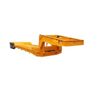Customized Excavator Truck Detachable Gooseneck Low-Bed Semi-Trailer with 13t