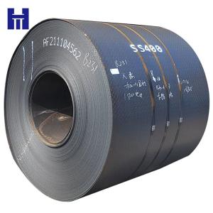 2000mm Hot Rolled Carbon Steel Coil Q235 Ss400 Sandblasting