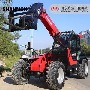 3007 Telehandler Telescopic Boom Handler With Electric Hydraulic Transmission
