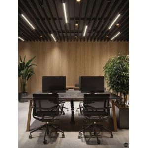 Building Soundproof Aluminium Ceiling Panel Grid Baffle Cnc Grate Punching