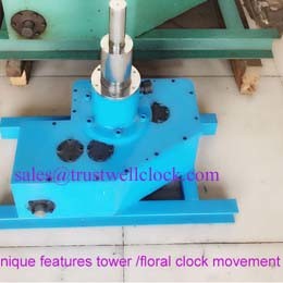 floral clocks 3m 4m 5m 6m 7m-10m,movement mechanism for floral flower garden