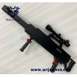 Handheld Portable WiFi 2.4G 5.8g GPS Signal Anti-Drone Jammer up to 1000 Meters