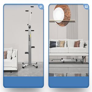 Folding Stepper Exercise Shapers Mountain Vertical Climber Adjustable Height