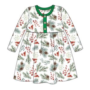 Customized children's Christmas pajamas wholesale Christmas homewear set baby