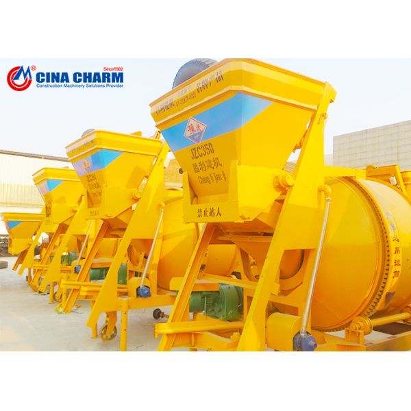 Self Loading Drum JZC350 Electric Concrete Mixer Machine Construction Industry