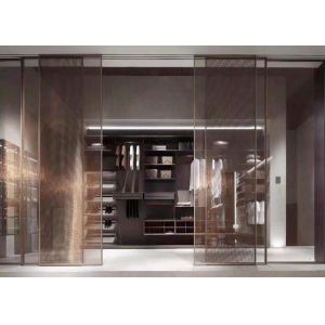 15mm SGP Lamination Glass With Metalspurc Mesh Fabric Interlayer