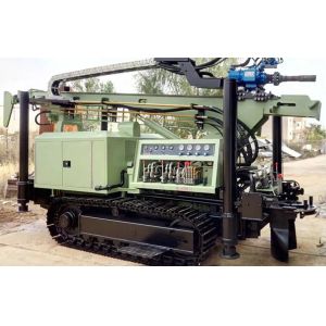 Green Pile Drilling Machine SLY550 350 Meter Rock Drilling Rig Hydraulic Crawler