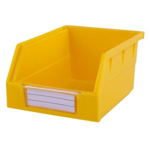 China Customized Color PP Plastic Stack Bins Space Saving Solution for Industrial Racking on sale