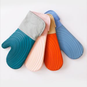 Length 33cm BPA Free Silicone Heat Resistant Pot Holders