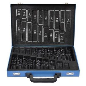 170pcs HSS Drill Bit Set for Metal Steel Drilling