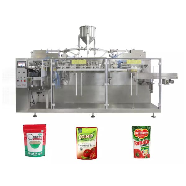 Buy Kechup Chili 60ppm Butter Packaging Machine Salt Sachet 1500ml at wholesale prices