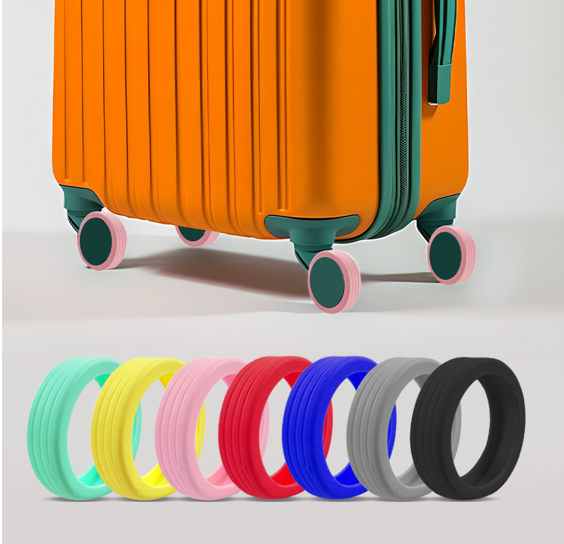 Silicone Luggage Wheel Protective Covers for Improved Durability and Performance