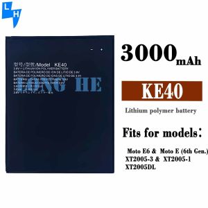 Rechargeable Batteries KE40 for Motorola Moto E6 XT2005 XT2005-3 XT2005-4 X2005